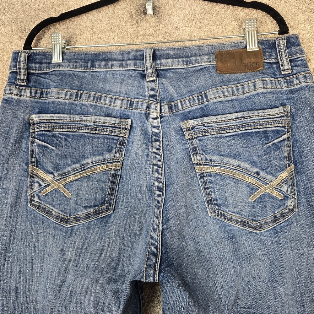 BKE Tyler Jeans Mens 36x30 Blue Relaxed Straight